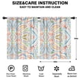 thumbnail image 2 of Blackout Kids Curtains,Multicolor Paisley Pattern Childrens Insulated Curtains Set Of 2,Bedroom Essentials,Toddler Room Decor 42x54in(106x137cm), 2 of 5