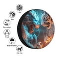 thumbnail image 4 of Goofa Blue Dragon And White Tiger Pattern Universal Tire Cover for Jeep, SUV, Truck, and Trailer – Waterproof, UV-Resistant,Easy to Install, Fits 14"-17" Tires-14 inch, 4 of 6
