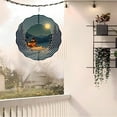 thumbnail image 4 of Enchanting Metal Hanging Wind Spinners with Circular Patterns - Perfect Wind Chimes for Your Yard and Garden Decor, 4 of 6