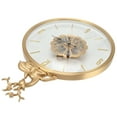 thumbnail image 3 of Reloj decorativo, reloj de péndulo de pared simple, reloj de pared, reloj oscilante, acabado de lujo, 3 of 8