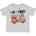 thumbnail image 3 of Inktastic I'm 2 Fire Truck 2nd Birthday Boys or Girls Toddler T-Shirt, 3 of 5