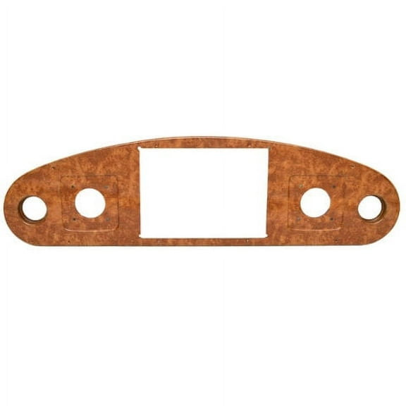 Rinker Boat Blank Gauge Panel 206610B | 360 Woodgrain