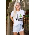 thumbnail image 3 of I Love Xmas Heart Christmas Tree Men's Graphic T Shirt Tees Brisco Brands L, 3 of 4