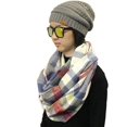 thumbnail image 4 of Winter Warm Knitted Infinity Scarf and Beanie Hat Set, 4 of 8