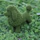 thumbnail image 5 of Flocked Animal Statue European Style Handcrafted Resin Simulation Moss Flocked Figurine for Garden Type C, 5 of 5