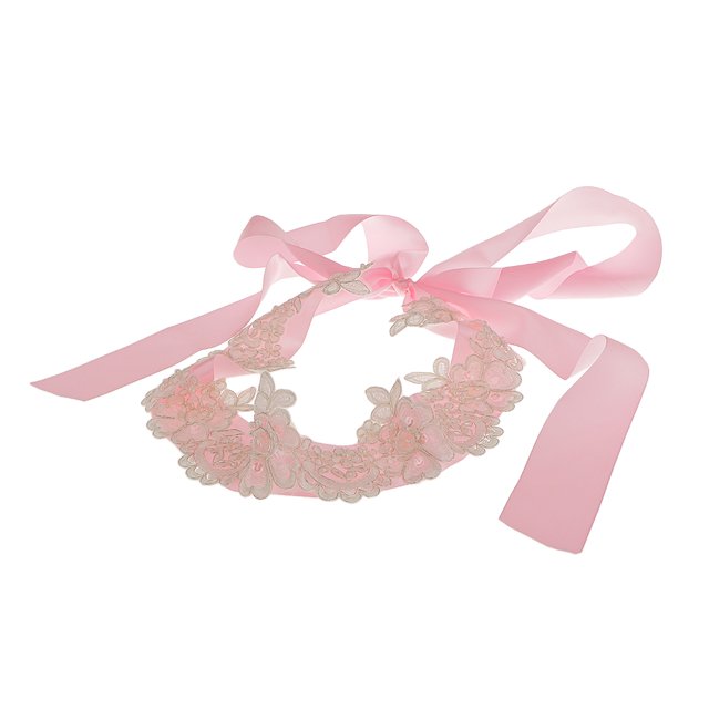 Marfil De Lentejuelas Flor Cinturón Cinturón Faja G Colco Nupcial Sash