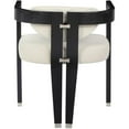 thumbnail image 3 of Meridian Furniture Carlyle Cream Dining Chair, 3 of 8