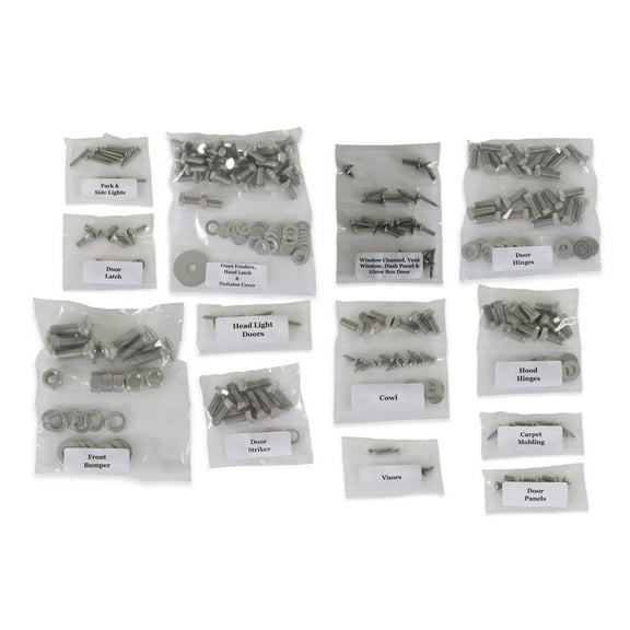 Brothers Trucks CCBKHEX-72 Cab Bolt Kit - Stainless Steel Hex Head