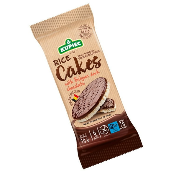 Kupiec Rice Cakes with Dark Chocolate 90g