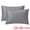 Dark gray, variant on Unique Bargains 2 Pack Cotton Pillowcase Cooling Envelope Closure Bedding Queen Blue