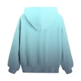 thumbnail image 5 of JUMEYU Toddler Hoodie Kids' Soft Brushed Fleece Casual Basic Pullover Hooded Sweatshirt Hoodie for Girls 3T 4T (Mint Green,3-4 Years), 5 of 6