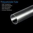 thumbnail image 4 of Plastic Pipe Rigid Tube Clear 1"(26mm) ID 1.1"(28mm) OD 9.6" (245mm) for Lighting, Water Plumbing, Pack of 3, 4 of 6
