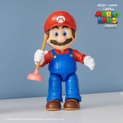 Super Mario Movie 5 inch Mario Action Figure with Plunger Accessory