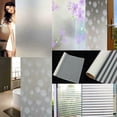 thumbnail image 4 of Window Film, Window Privacy Film, Window Vinyl Glass Covering, Stained Glass Decorative Film, Window Film Privacy Frosted, Static Window Clings, Non-Adhesive, No-Glue, 4 of 7