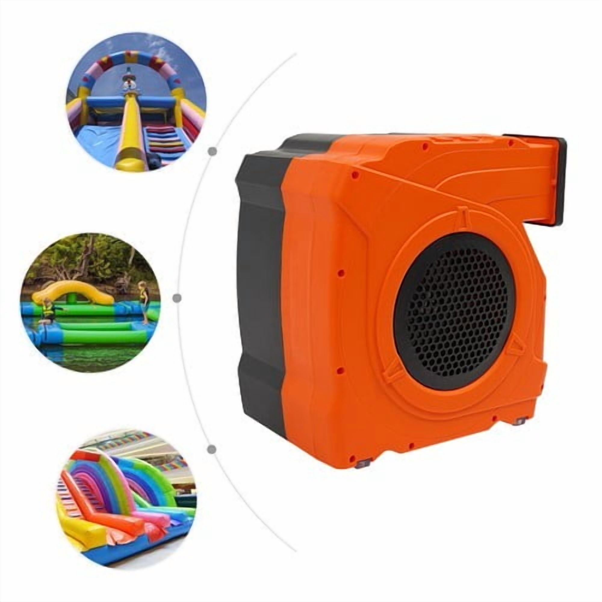 Bounce House Blower, 3HP 2150W Portable Inflatable Air Blower for Large Water Slides Inflatable Castle Jump Slides, Commercial Air Blower for Inflatable 3350Rpm