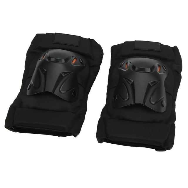 Protector De Codo De Motocicleta Equipo De Seguridad De Conducción De Alta Resistencia Anticolisión Negro 2 Piezas Para Scooter Para Monopatín ANGGREK Accesorios