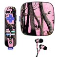 thumbnail image 1 of Skin Decal Wrap Compatible With Roku Ultra Sticker Design Pink Tree Camo, 1 of 6