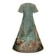 thumbnail image 3 of WILLBEST Vestido Bohemio Informal De Verano Para Mujer, Elegante, Con Escote En V, Holgado, Para Playa Y Resort. 2611, 3 of 3