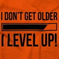 thumbnail image 2 of I Dont Get Older I Level Up Gamer Plus Size Crewneck Graphic Tee Shirt Brisco Brands 2X, 2 of 5