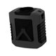 thumbnail image 3 of Ventilador de cintura con luz, recargable por USB, con clip, mini ventilador portátil multiusos Negro, 3 of 9