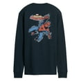 thumbnail image 2 of Marvel Spider-Man - Grunge Style - Men's Long Sleeve Graphic T-Shirt, 2 of 4