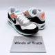 thumbnail image 5 of Nike Air Max Correlate 511417-136 White Black New Green Women's Size US5-12 New, 5 of 6