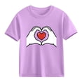 thumbnail image 1 of hengsof Children's Basic Short Sleeve Base T-shirt, 1 of 3
