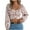 White, variant on Boho Floral Crop Tops for Womens Lantern Sleeve Square Neck Blouses Fall Fashion Outdoor Beach Shirts Sexy Slim Fit Cropped Tops