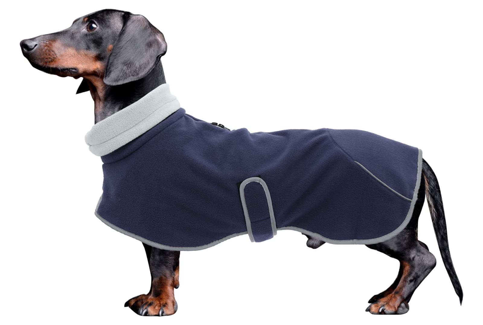Dachshund Fleece Coats, Perfect for Dachshunds Sausage Weiner Puppy Winter Jacket with