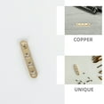thumbnail image 5 of Bisagras universales para puertas de armarios, estanterías, pivotantes, resistentes, de cobre, 8 unidades, 5 of 5