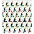 thumbnail image 3 of Ambesonne Motorcycle Shower Curtain, Dog on the Scooter, 69"Wx70"L, Multicolor, 3 of 3