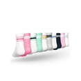 thumbnail image 5 of Wonder Nation Girls Ankle Multi Socks, 10-Pack, Sizes S-L, 5 of 16