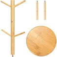 thumbnail image 5 of Mug Holder Tree, Coffee Cup Holder, Countertop Mug Tree , Coffee Mug Holder for Counter Stand, Bamboo Mug Rack & Tea Cup Organizer, Bamboo Coffee Counter Bar Accessory with 6 Hooks, 5 of 9