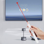 Extendable Presentation Clicker, Page Turner Pen, Laser Pointer & Capacitive Touch, Wireless Presenter for Whiteboard, Smart Board, and Projector - Presentation Clicker for Teachers & Office