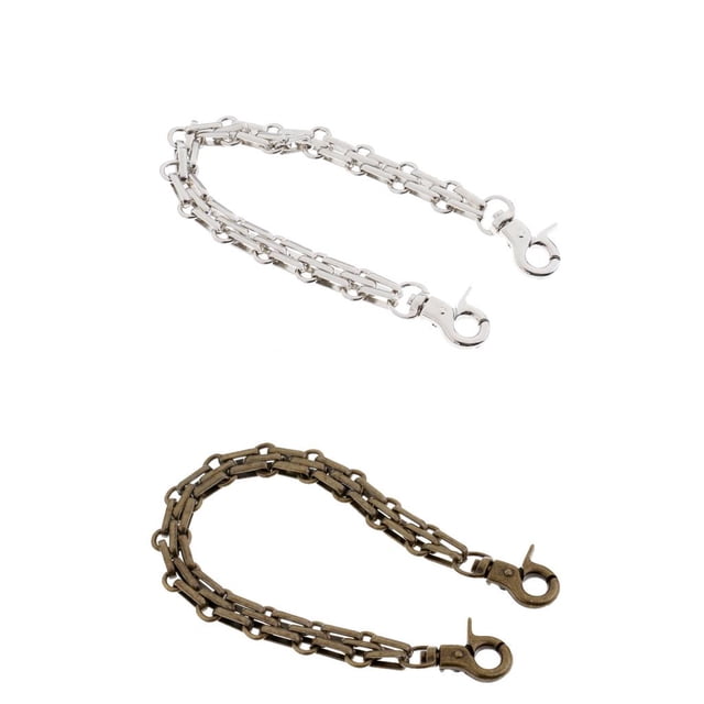Monedero de la Cadena de metal de 25 cm de reemplazo Del bolso Del Hombro 2pc Set Sunnimix Cadena de la correa de la monedero de las mujeres