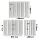 thumbnail image 4 of Juego de 3 Moldes de Silicona para MarcapáGinas Brillantes, Molde de Resina para MarcapáGinas con , Molde para MarcapáGinas Rectangular PequeñO y Mediano, 4 of 5