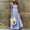 *Blue, variant on U Women's Square Neck Ruffle Strap Tiered Maxi Dress,Casual Loose Flowy Summer Sundress Khaki,Women's Plus M