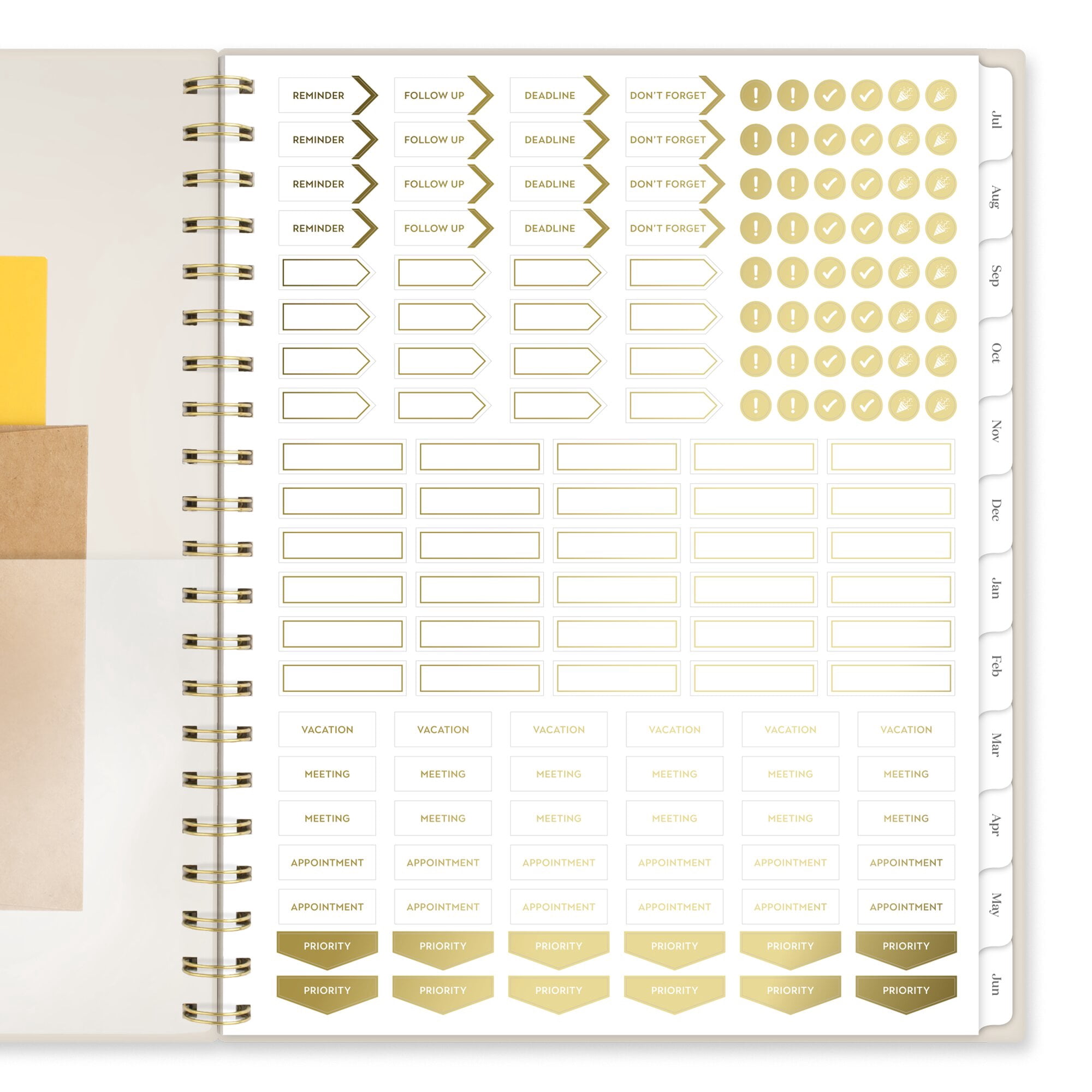 Mead Cambridge WorkStyle Balance Academic 2026-2027 Weekly Monthly Planner