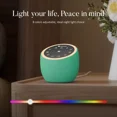 thumbnail image 2 of Hotmoon Cocoon White Noise Sound Machine, 40 Soothing Sounds, Memory Function, 8 Mode Night Light, Noise Maker for Deep Sleep, Meditation, Yoga, Focus, 2 of 6