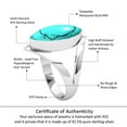 thumbnail image 6 of Turquoise Ring 925 Sterling Silver Handmade Jewelry, 6 of 10