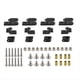 thumbnail image 5 of 1 Juego de Accesorios de Suspensión de Amortiguación de Ballesta para 1/16 B24 4WD RC Piezas de Actualización de Coche Negro, 5 of 5
