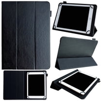 Universal 8 inch Tablet Case, Dteck Slim Folio Flip Protective Case Cover with Tri Fold Stand for iPad mini/Samsung Tab A 8.0/Onn 8.0/Lenovo Tab M8 all 7.5-8.5 inch Tablet,Black