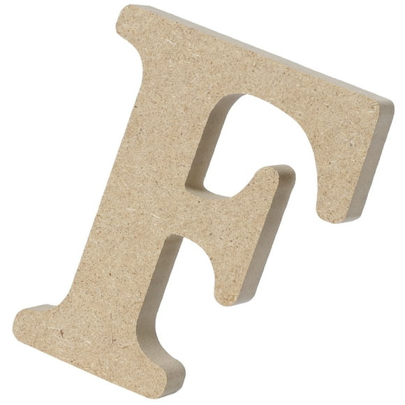 OULII Natural Style Wooden Block Letters for Wall Decor and Education 1Pack
