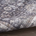 thumbnail image 5 of Nourison Fulton Floral Vintage Non-Slip Flatwoven Indoor Rug Charcoal 2'3" x 7'6", 5 of 5