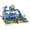 Blue, variant on Parking Garage Toy Playset, Race Car Ramp Track with 3 Alloy Adventure Track for Toddler, Gifts for Age 3-7 Kids-Blue