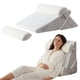 thumbnail image 1 of Juego de almohadas con forma de cuña Ruqmuis, cama ortopédica para dormir, 4 unidades, 1 of 7