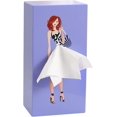 thumbnail image 1 of Caja de pañuelos para falda de señora | Soporte creativo para cajas de pañuelos | Falda de señora con soporte para caja de pañuelos | Caja de pañuelos de dibujos animados de niña de falda corta | Dise, 1 of 6