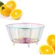 thumbnail image 1 of Cesta de frutas de acero inoxidable, cesta de almacenamiento de frutas, cuenco de alambre para cocina con pan y verduras, diseño elegante con construcción de acero resistente - Arcoíris, 1 of 8