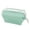 Green, variant on Silicone Folding Lunch Box for Food Storage, Reusable Microwave Safe Bento Box, Portable Collapsible Food Container for Kitchen and Travel Use