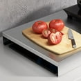 thumbnail image 4 of Stove Top Cover, Safe Gas Stove Burner Cover Withstands High Temperatures Without Warping Gas Stove Cover Stainless Steel Protective Stove Cover Stove Guard, 4 of 7